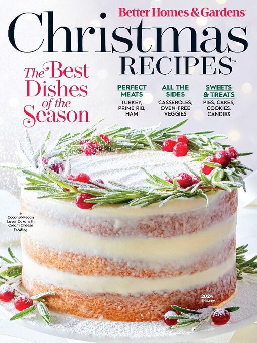 Title details for Better Homes & Gardens Christmas Recipes by Dotdash Meredith - Available